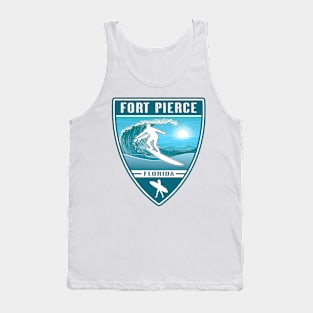 Surf Fort Pierce Florida Tank Top